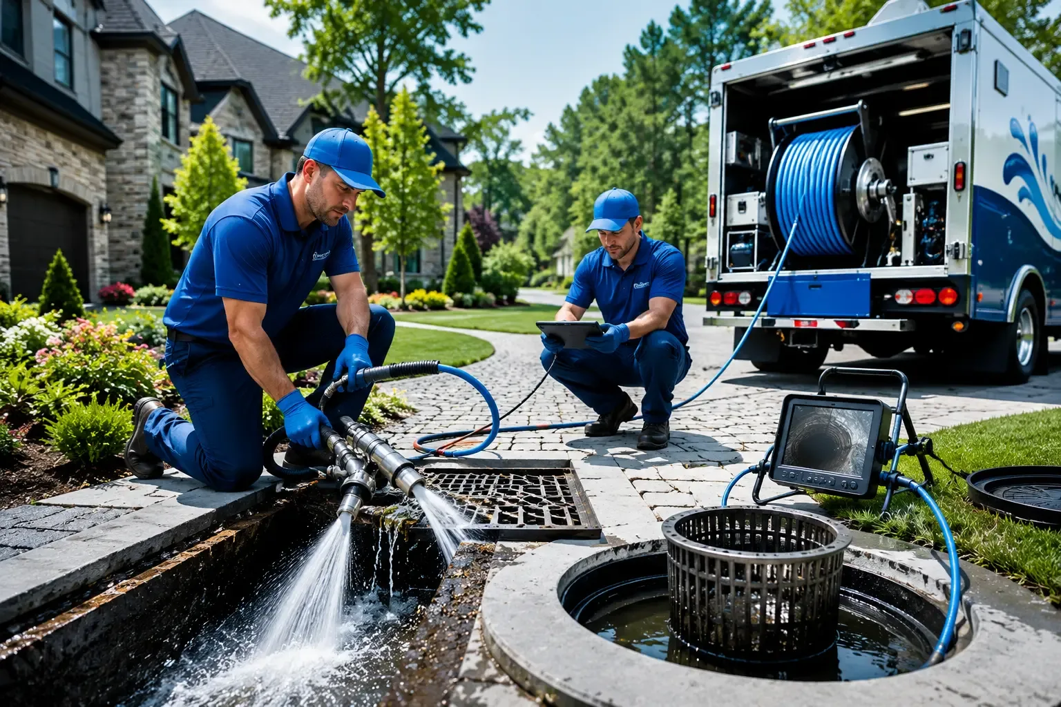 Local outdoor drain cleaning professionals in Comstock Park, MI