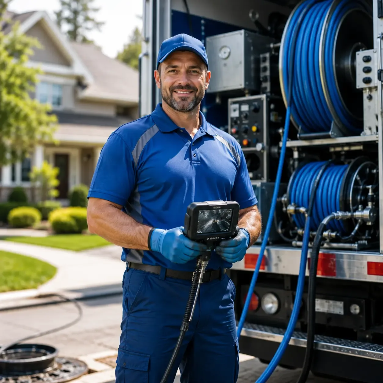 Local outdoor drain cleaning specialists in Comstock Park, MI
